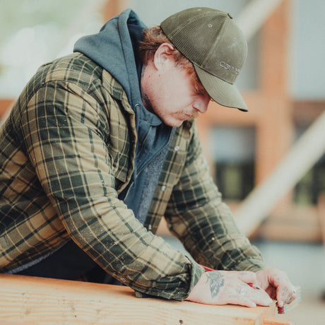 Carhartt - Flannel Sherpa Lined Skjortejakke // Night Fatigue fra Carhartt - billede nr. 6 hos GrejFreak.dk