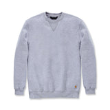 Carhartt - Midweight Sweatshirt // Heather Gray fra Carhartt - billede nr. 1 hos GrejFreak.dk