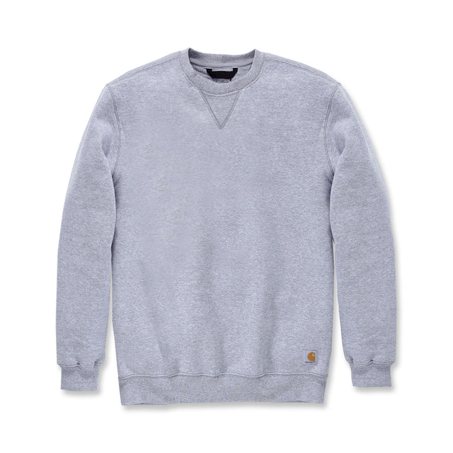 Carhartt - Midweight Sweatshirt // Heather Gray fra Carhartt - billede nr. 1 hos GrejFreak.dk