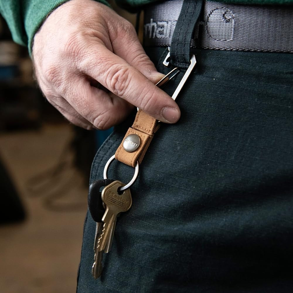 Carhartt - Nøglering // Brun fra Carhartt - billede nr. 3 hos GrejFreak.dk