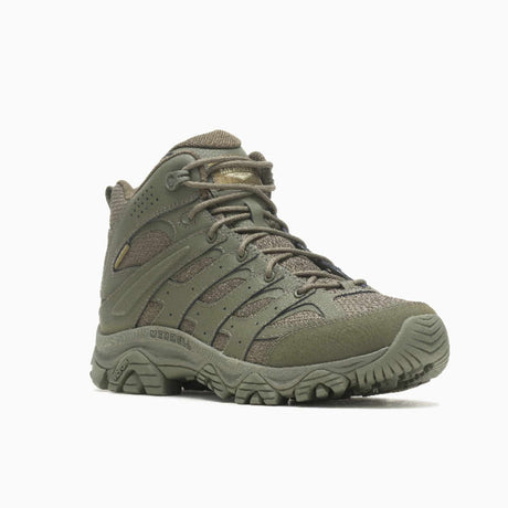 Merrell - Moab 3 Mid Tactical WP Unisex Vandrestøvler // Dark Olive fra Merrell - billede nr. 2 hos GrejFreak.dk