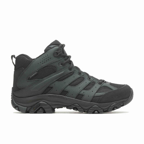 Merrell - Moab 3 Mid Tactical WP Unisex Vandrestøvler // Sort fra Merrell - billede nr. 1 hos GrejFreak.dk