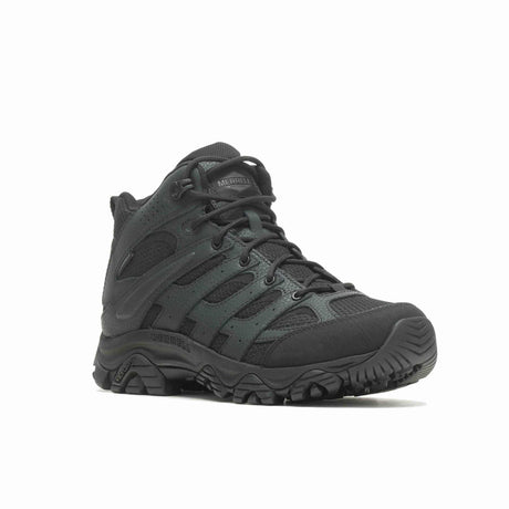 Merrell - Moab 3 Mid Tactical WP Unisex Vandrestøvler // Sort fra Merrell - billede nr. 2 hos GrejFreak.dk