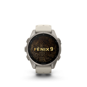 Garmin - Fenix 9 Smartwatch 43 mm // Titanium Fog Grey fra Garmin - billede nr. 1 hos GrejFreak.dk