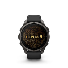 Garmin - Fenix 9 Smartwatch 47 mm // Carbon Grey DLC Titanium fra Garmin - billede nr. 1 hos GrejFreak.dk