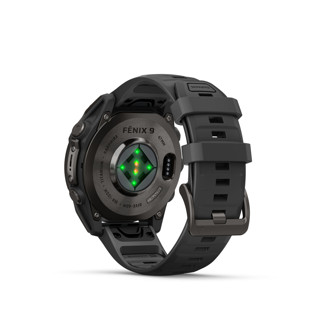 Garmin - Fenix 9 Smartwatch 47 mm // Carbon Grey DLC Titanium fra Garmin - billede nr. 11 hos GrejFreak.dk