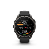 Garmin - Fenix 9 Smartwatch 47 mm // Carbon Grey DLC Titanium fra Garmin - billede nr. 4 hos GrejFreak.dk