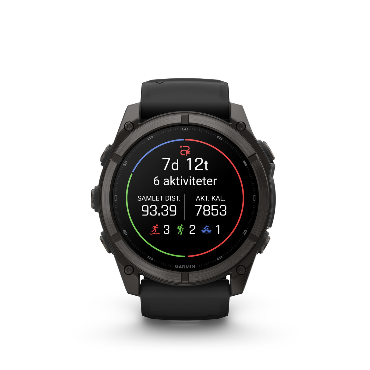 Garmin - Fenix 9 Smartwatch 51 mm // Carbon Grey DLC Titanium fra Garmin - billede nr. 4 hos GrejFreak.dk