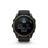 Garmin - Fenix 9 Smartwatch 51 mm // Carbon Grey DLC Titanium fra Garmin - billede nr. 8 hos GrejFreak.dk