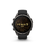 Garmin - Fenix 9 Pro inReach Smartwatch 47 mm // Carbon Grey DLC Titanium fra Garmin - billede nr. 1 hos GrejFreak.dk