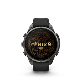 Garmin - Fenix 9 Pro inReach Smartwatch 47 mm // Carbon Grey DLC Titanium fra Garmin - billede nr. 1 hos GrejFreak.dk