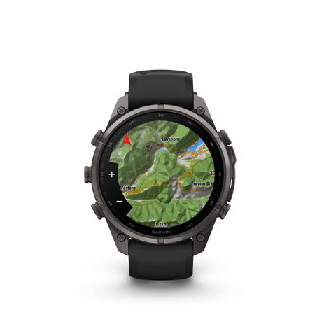 Garmin - Fenix 9 Pro inReach Smartwatch 47 mm // Carbon Grey DLC Titanium fra Garmin - billede nr. 5 hos GrejFreak.dk
