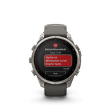 Garmin - Fenix 9 Pro inReach Solar 47 mm // Titanium Pebble Grey fra Garmin - billede nr. 3 hos GrejFreak.dk