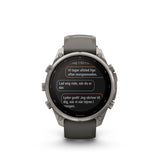 Garmin - Fenix 9 Pro inReach Solar 47 mm // Titanium Pebble Grey fra Garmin - billede nr. 4 hos GrejFreak.dk