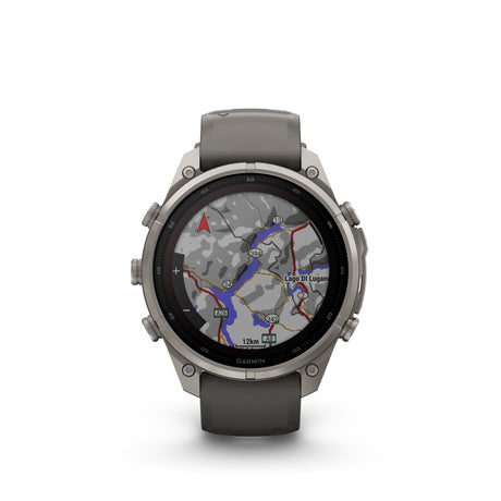 Garmin - Fenix 9 Pro inReach Solar 47 mm // Titanium Pebble Grey fra Garmin - billede nr. 5 hos GrejFreak.dk