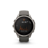 Garmin - Fenix 9 Pro inReach Solar 47 mm // Titanium Pebble Grey fra Garmin - billede nr. 7 hos GrejFreak.dk