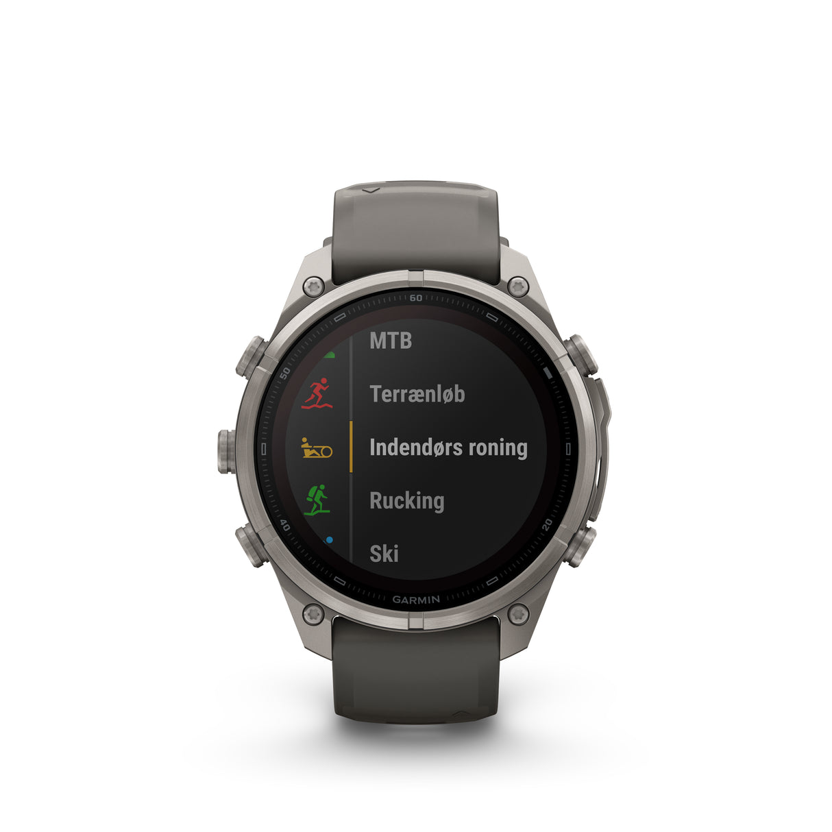 Garmin - Fenix 9 Pro inReach Solar 47 mm // Titanium Pebble Grey fra Garmin - billede nr. 8 hos GrejFreak.dk