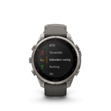 Garmin - Fenix 9 Pro inReach Solar 47 mm // Titanium Pebble Grey fra Garmin - billede nr. 8 hos GrejFreak.dk