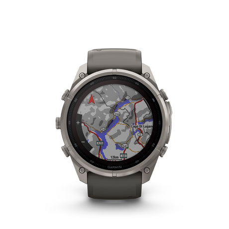 Garmin - Fenix 9 Pro inReach Solar 51 mm // Titanium Pebble Grey fra Garmin - billede nr. 5 hos GrejFreak.dk