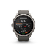 Garmin - Fenix 9 Pro inReach Solar 51 mm // Titanium Pebble Grey fra Garmin - billede nr. 6 hos GrejFreak.dk