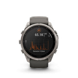 Garmin - Fenix 9 Pro inReach Solar 51 mm // Titanium Pebble Grey fra Garmin - billede nr. 7 hos GrejFreak.dk