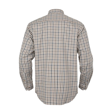 Härkila - Milford Skjorte // Blue / Beige Check fra Härkila - billede nr. 2 hos GrejFreak.dk