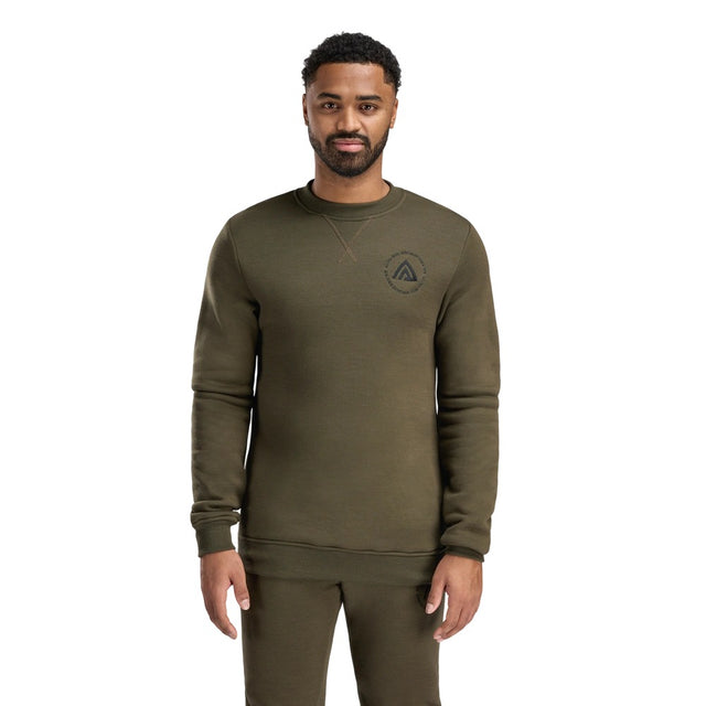 Aclima - FleeceWool Herre Crewneck // Tarmac fra Aclima - billede nr. 1 hos GrejFreak.dk