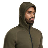 Aclima - FleeceWool Hooded Herre Jakke // Tarmac fra Aclima - billede nr. 3 hos GrejFreak.dk