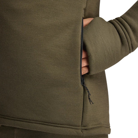 Aclima - FleeceWool Hooded Herre Jakke // Tarmac fra Aclima - billede nr. 5 hos GrejFreak.dk