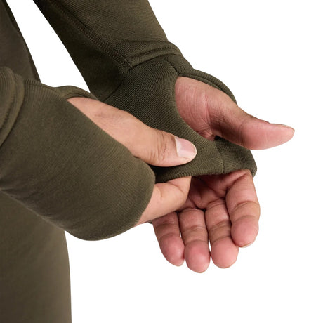 Aclima - FleeceWool Hooded Herre Jakke // Tarmac fra Aclima - billede nr. 7 hos GrejFreak.dk