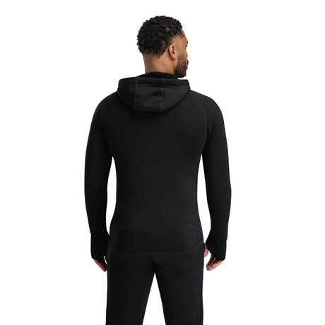 Aclima - FleeceWool Hooded Herre Jakke // Jet Black fra Aclima - billede nr. 2 hos GrejFreak.dk