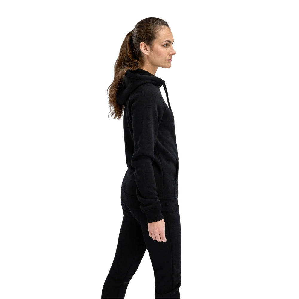 Aclima - FleeceWool Dame Hoodie // Jet Black fra Aclima - billede nr. 2 hos GrejFreak.dk