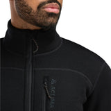 Aclima - FleeceWool Herre Jakke // Jet Black fra Aclima - billede nr. 3 hos GrejFreak.dk