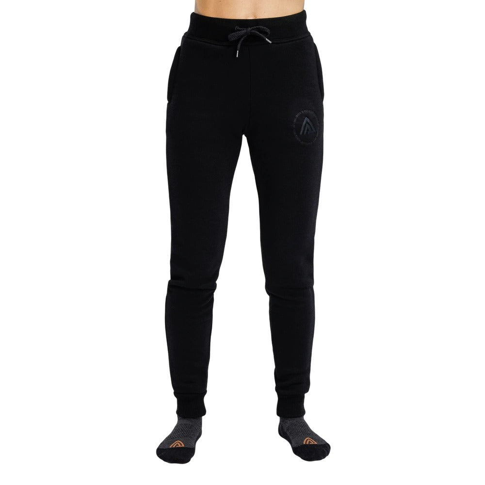 Aclima - FleeceWool Dame Joggingbukser // Jet Black fra Aclima - billede nr. 1 hos GrejFreak.dk
