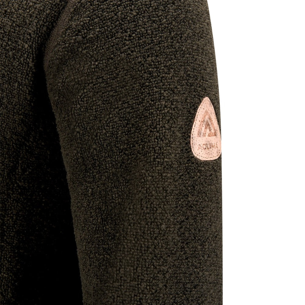 Aclima - ReBorn Terry 400g Unisex Pullover // Forest Melange fra Aclima - billede nr. 5 hos GrejFreak.dk