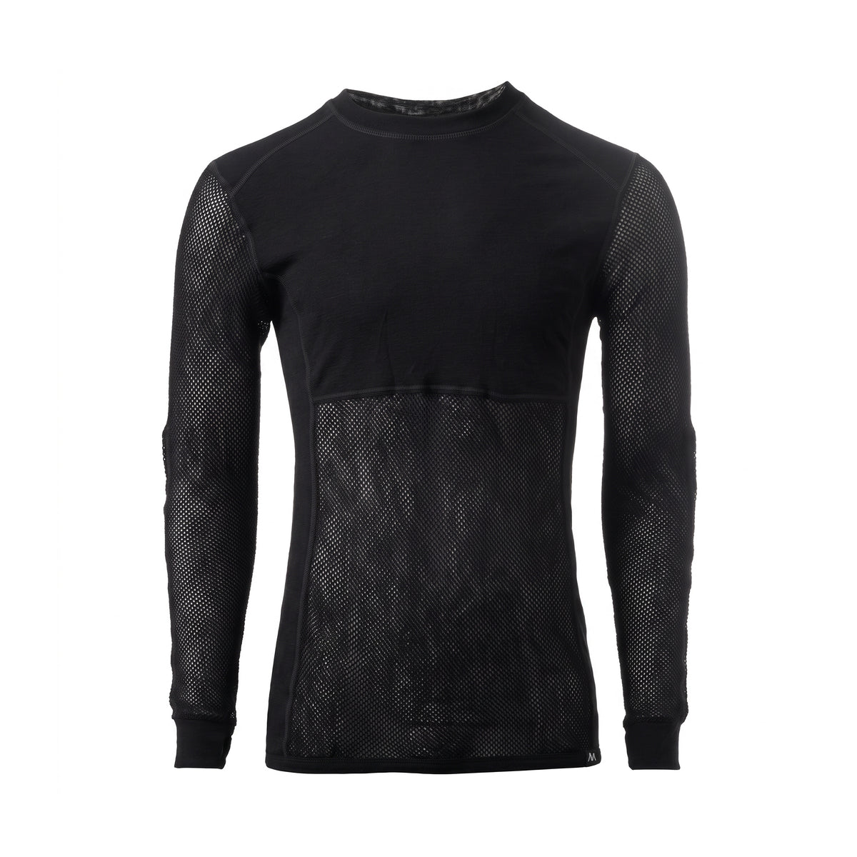 Marselis - Baselayer Merino Wool Mesh Undertrøje // Sort fra Marselis - billede nr. 1 hos GrejFreak.dk