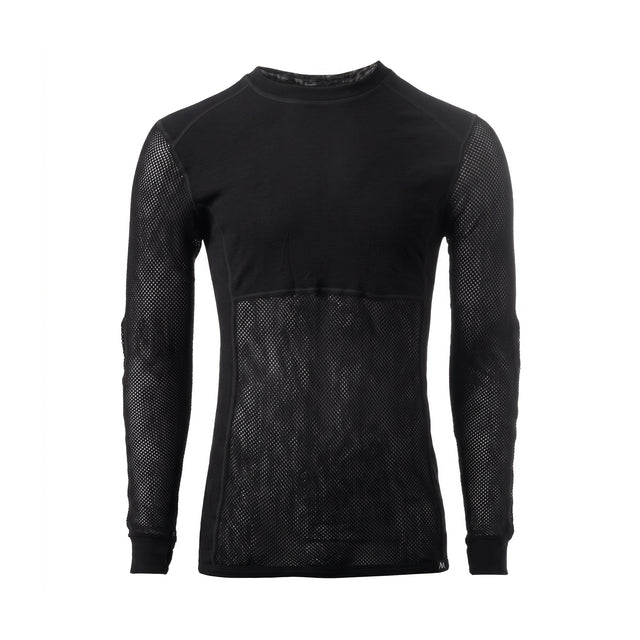 Marselis - Baselayer Merino Wool Mesh Undertrøje // Sort fra Marselis - billede nr. 1 hos GrejFreak.dk