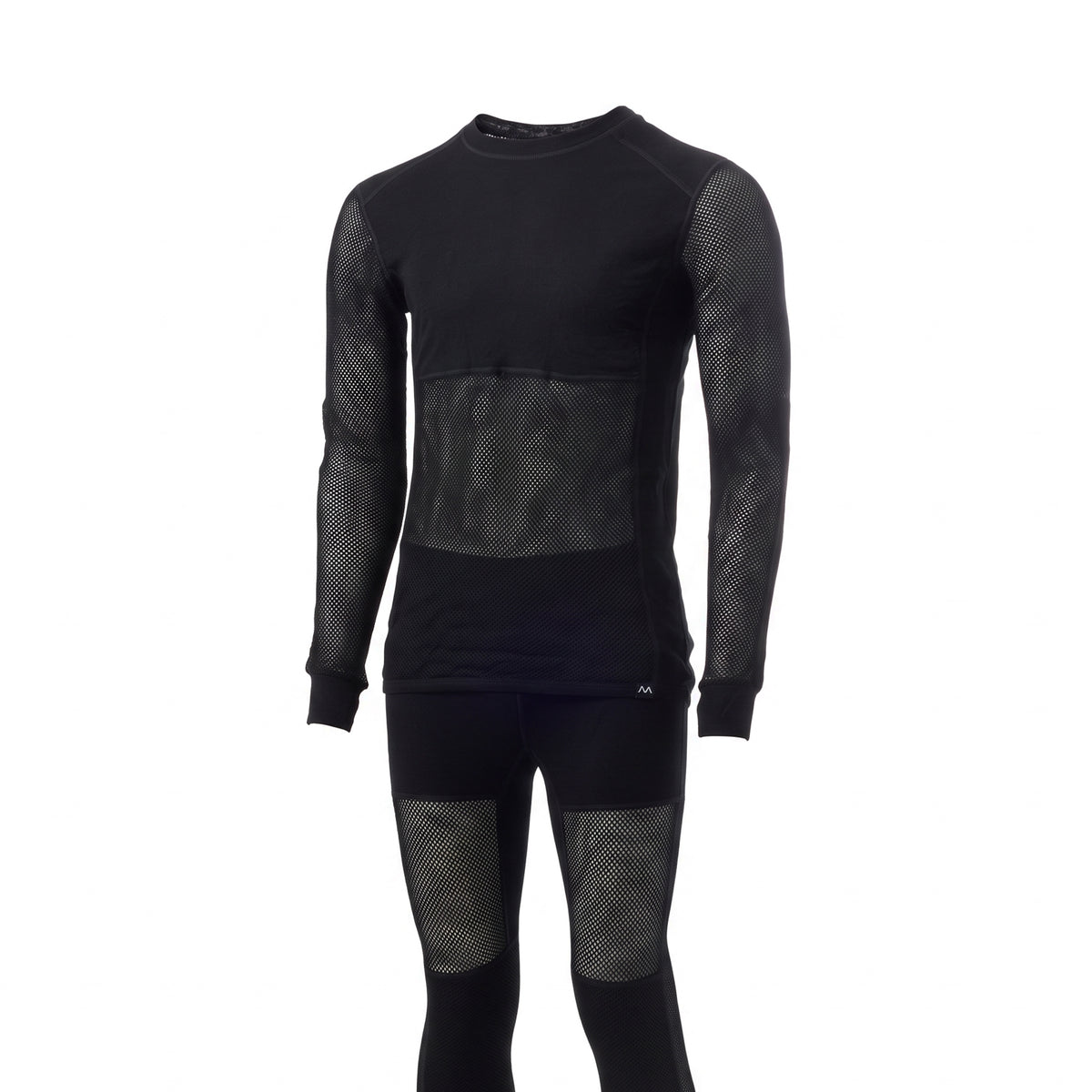 Marselis - Baselayer Merino Wool Mesh Undertrøje // Sort fra Marselis - billede nr. 2 hos GrejFreak.dk