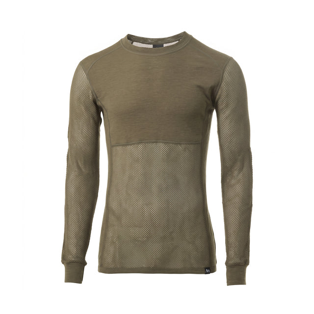 Marselis - Baselayer Merino Wool Mesh Undertrøje // Crocodile fra Marselis - billede nr. 1 hos GrejFreak.dk
