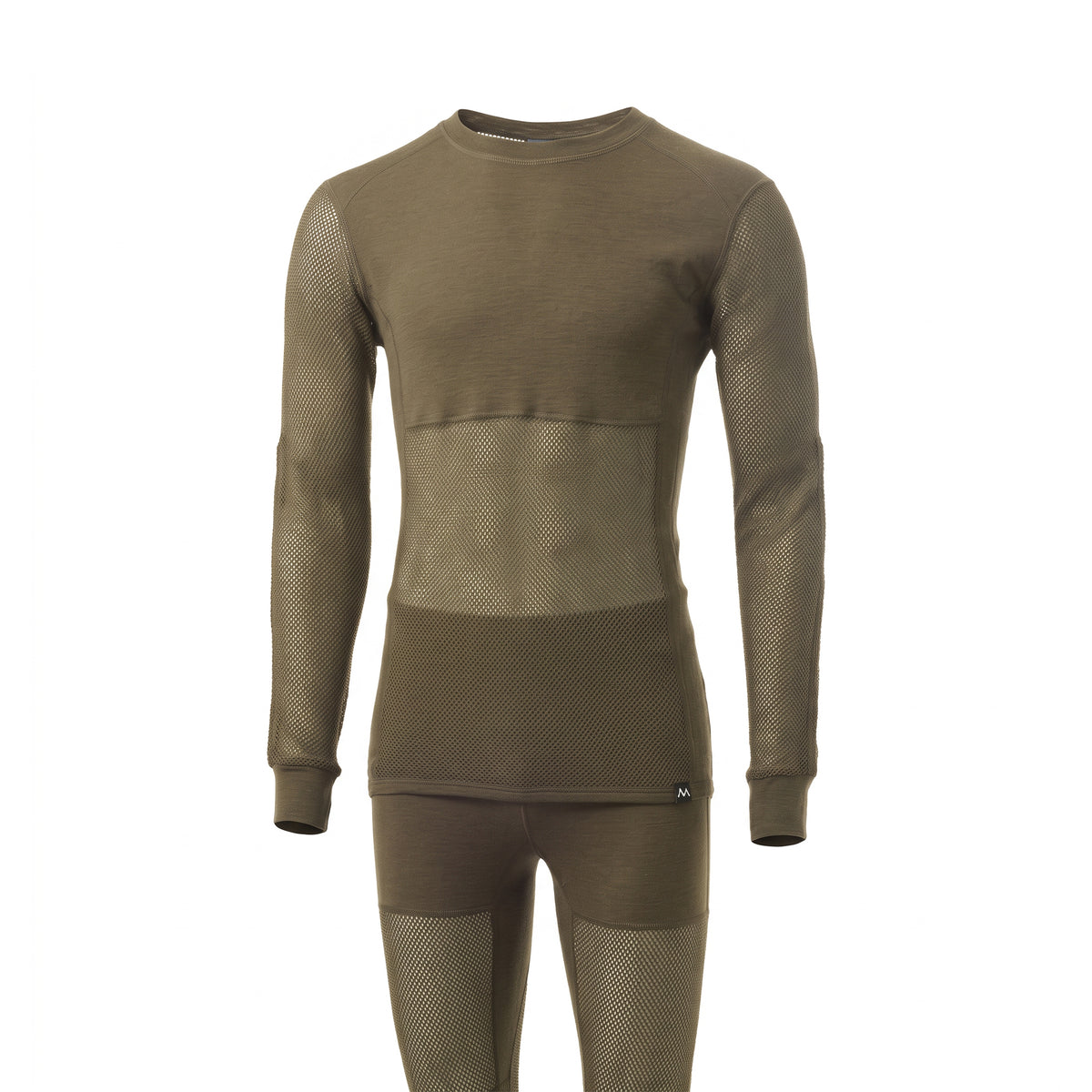 Marselis - Baselayer Merino Wool Mesh Undertrøje // Crocodile fra Marselis - billede nr. 3 hos GrejFreak.dk