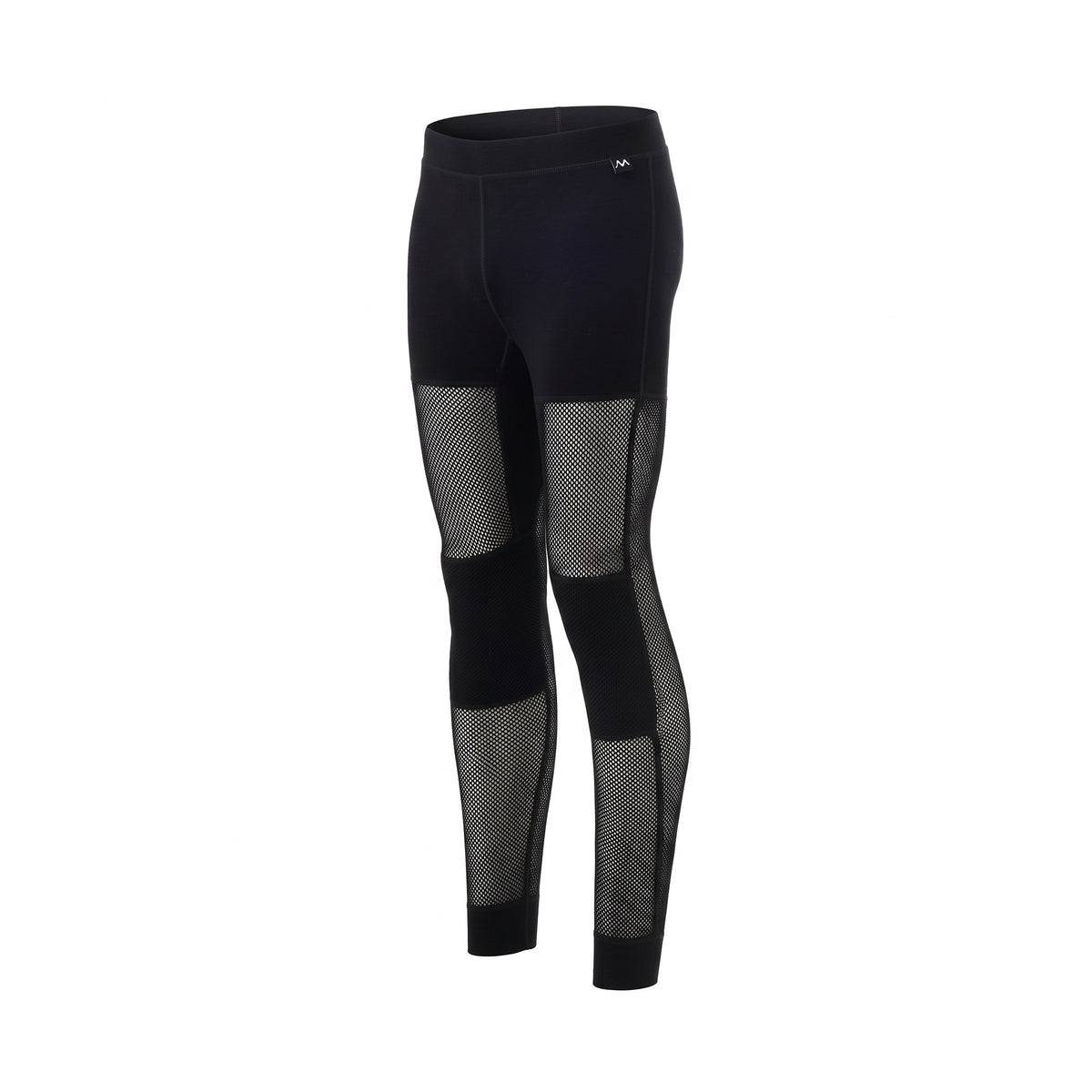 Marselis - Baselayer Merino Wool Mesh Lange Underbukser // Sort fra Marselis - billede nr. 1 hos GrejFreak.dk