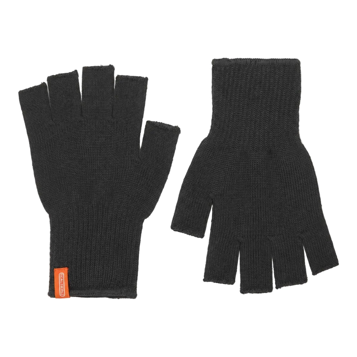 Sealskinz - Thornham Merino Fingerløse Handsker // Sort fra Sealskinz - billede nr. 1 hos GrejFreak.dk