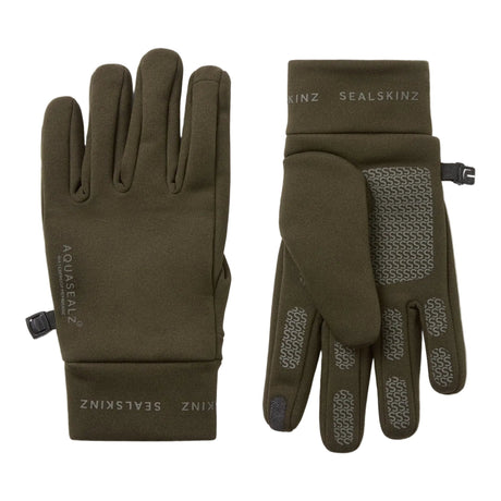 Sealskinz - Acle Vandtætte Softshell Handsker // Olivengrøn fra Sealskinz - billede nr. 1 hos GrejFreak.dk