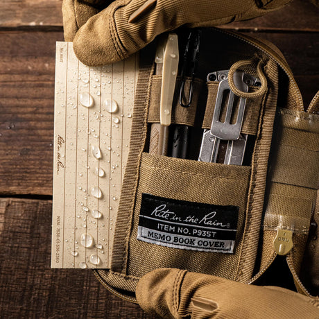 Rite In The Rain - Monsoon Memo Kit // Tan fra Rite in the Rain - billede nr. 4 hos GrejFreak.dk
