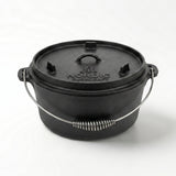 Nordic Bushcraft - 16L Dutch Oven Støbejernsgryde