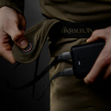 Härkila - Heat USB-C Lange Underbukser // Willow Green / Sort