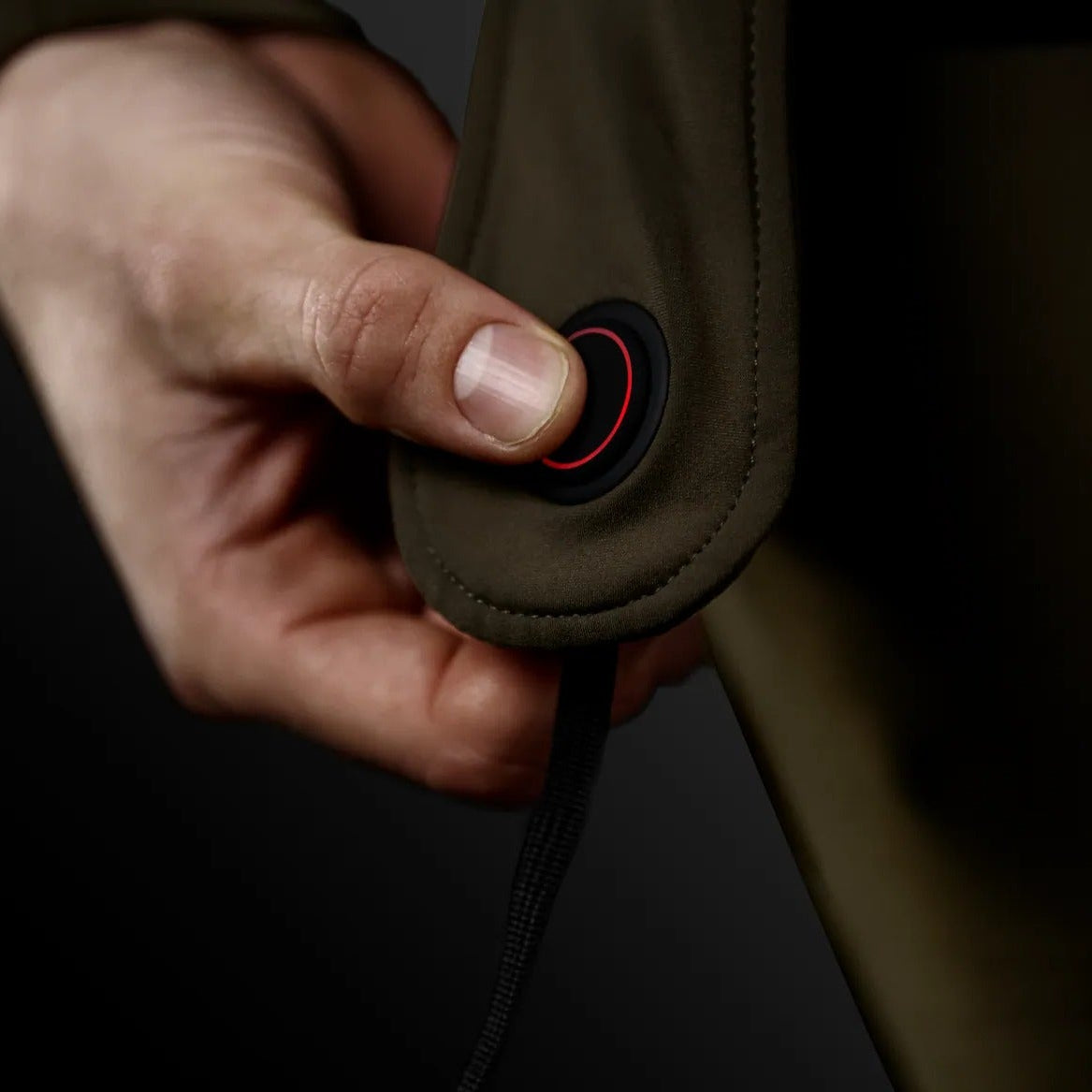 Härkila - Heat USB-C Lange Underbukser // Willow Green / Sort