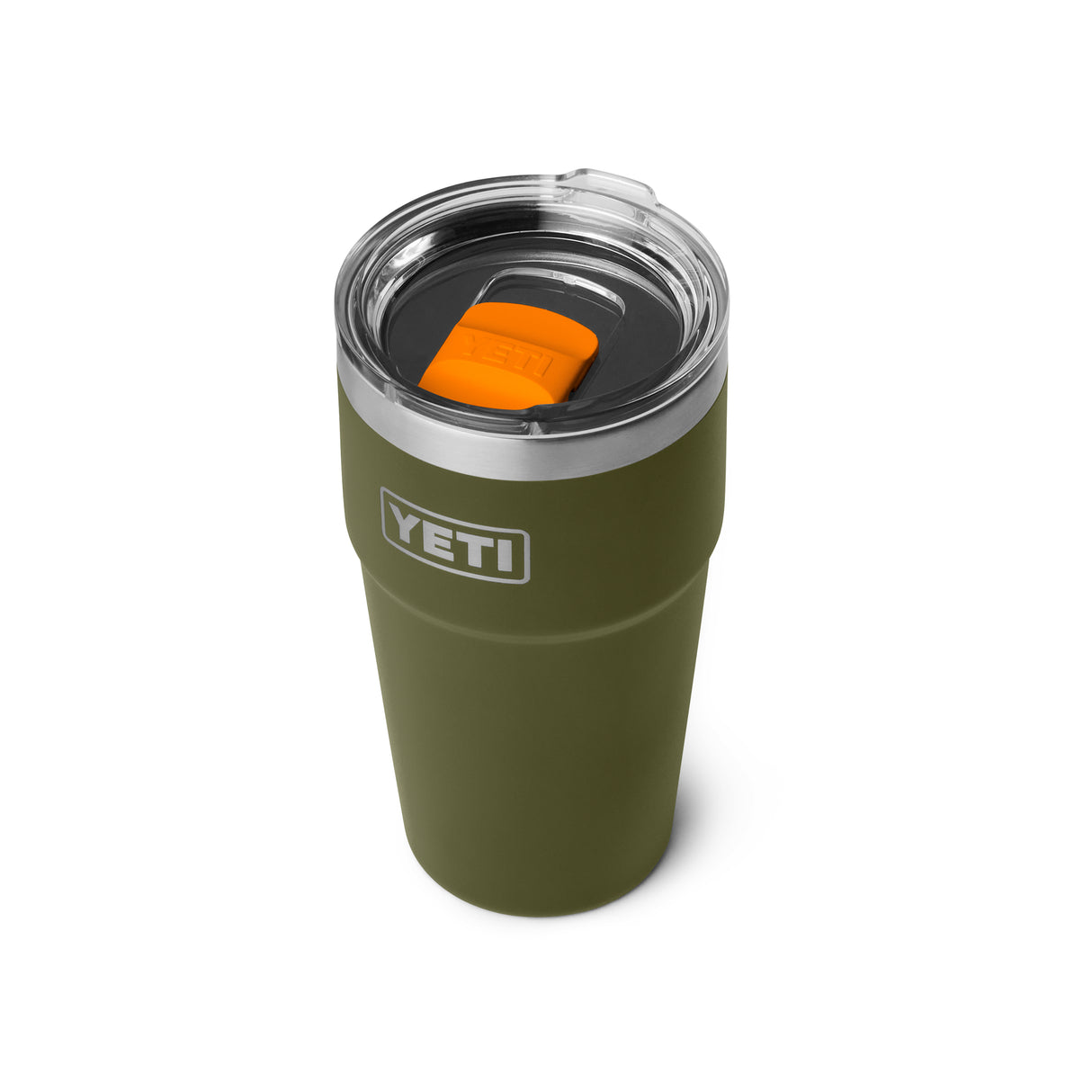 YETI - Rambler Termokop 591 ml // Olivengøn / King Crab Orange