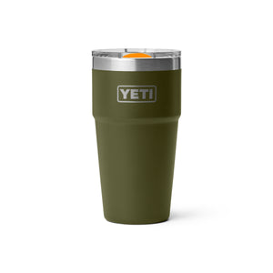 YETI - Rambler Termokop 591 ml // Olivengøn / King Crab Orange