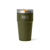 YETI - Rambler Termokop 591 ml // Olivengøn / King Crab Orange